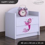 Nočna omarica Happy babies Morska deklica 21 SZN1